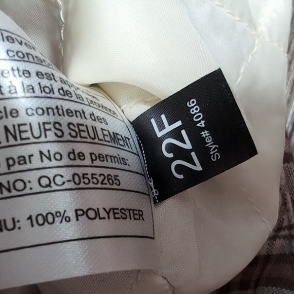 KUHL Artisan Hooded Shirtjak Jacket Plaid Hooded Shacket Size Large in Cinnamon - Picture 7 of 9